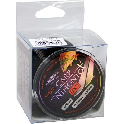 Ligne de Pêche Carp Nihonto Carp 600m Noire 0.280mm - Publicité Ligne de Pêche Carp Nihonto Carp 600m Noire 0.280mm - Publicité