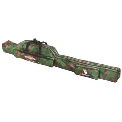 Mikado Pouzdro na pruty - Maskovací vzor - 150cm - 2 přihrádky Mikado Pouzdro na pruty - Maskovací vzor - 150cm - 2 přihrádky
