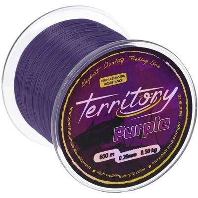 Mikado Territory Monofilament - Purple - 0.40mm - 600M - Fishing Line Mikado Territory Monofilament - Purple - 0.40mm - 600M - Fishing Line