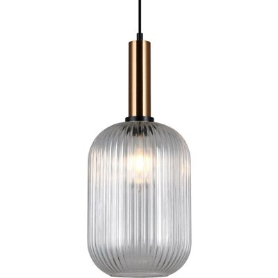 Italux Antiola - Modern Brass Pendant Light - E27 - 125cm Italux Antiola - Modern Brass Pendant Light - E27 - 125cm