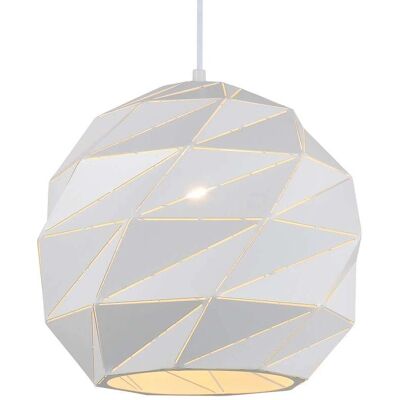Italux Palermo Modern Pendant Light White - Pendant Light Italux Palermo Modern Pendant Light White - Pendant Light