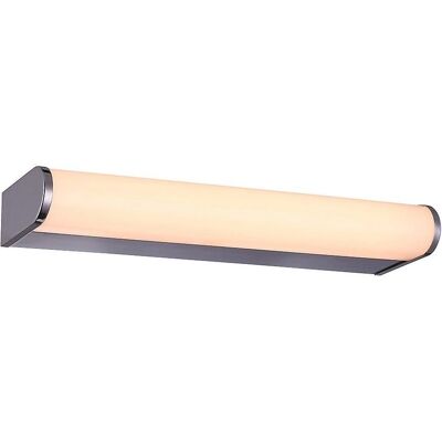 Italux Sanosti - Lámpara de pared LED moderna cromo, blanco cálido 3000K 600lm Italux Sanosti - Lámpara de pared LED moderna cromo, blanco cálido 3000K 600lm