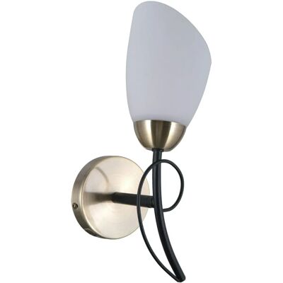 Italux Cristina - Black, Antique Bronze Wall Lamp E27 Italux Cristina - Black, Antique Bronze Wall Lamp E27