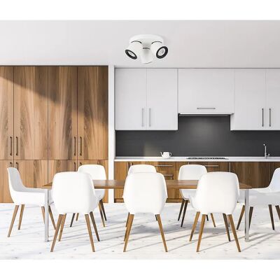 Italux Nuora Modern 3-Light Ceiling Spotlight Cluster - Ceiling Spotlight Italux Nuora Modern 3-Light Ceiling Spotlight Cluster - Ceiling Spotlight
