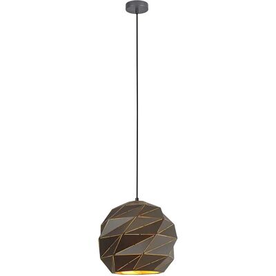 Italux Palermo Modern 1-Light Steel Pendant Light - Pendant Light Italux Palermo Modern 1-Light Steel Pendant Light - Pendant Light