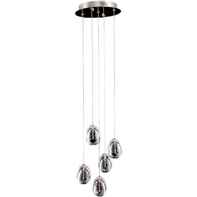 Italux PND-22112132-5A-CR Chrom LED závěsné svítidlo Italux PND-22112132-5A-CR Chrom LED závěsné svítidlo