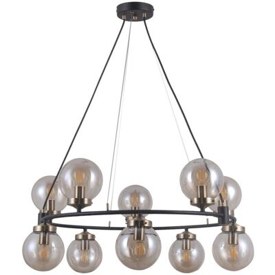 Italux Galvez Industrial Retro Globe Pendant Light - Pendant Ceiling Light Italux Galvez Industrial Retro Globe Pendant Light - Pendant Ceiling Light