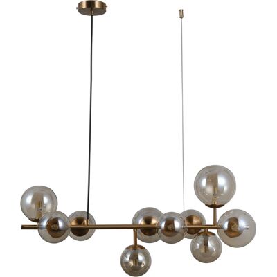 Italux Frontera Moderne 10-Licht Pendelleuchte - G9 Italux Frontera Moderne 10-Licht Pendelleuchte - G9