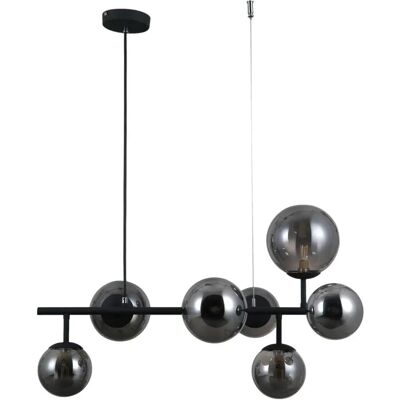 Italux PND-40423-7 Black Satin Modern Ceiling Light - Ceiling Light Italux PND-40423-7 Black Satin Modern Ceiling Light - Ceiling Light