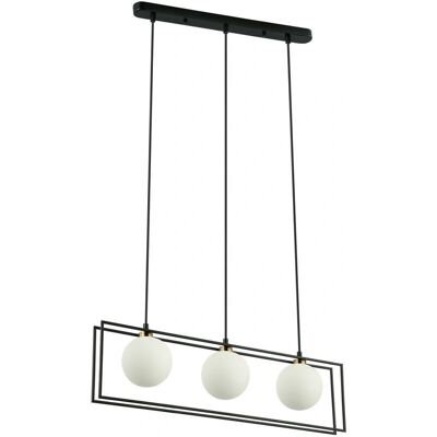 Italux Grosetta Modern 3 Light Globe Pendant Ceiling Light - Pendant Light Italux Grosetta Modern 3 Light Globe Pendant Ceiling Light - Pendant Light