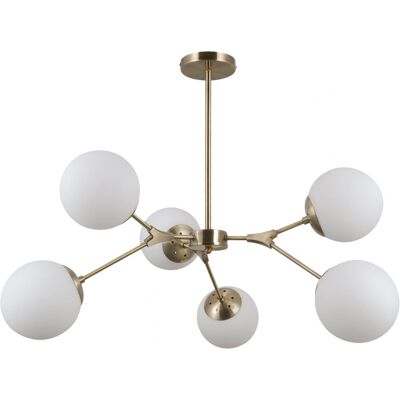 Italux Annes Moderní 6-žárovkové stropní světlo - Stropní lampa Italux Annes Moderní 6-žárovkové stropní světlo - Stropní lampa