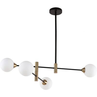 Lámpara colgante moderna Italux Marino 4 luces - Lámpara de techo Lámpara colgante moderna Italux Marino 4 luces - Lámpara de techo