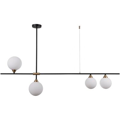 Italux Belmonte Moderní 4-ramenný závěsný lustr - Stropní svítidlo Italux Belmonte Moderní 4-ramenný závěsný lustr - Stropní svítidlo