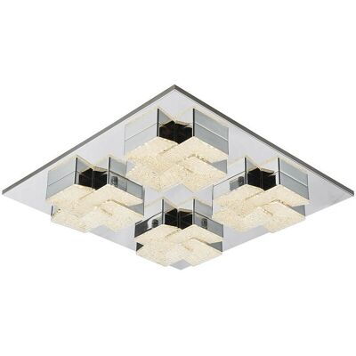 Italux Clarise Moderne Schirm-Deckenleuchte - LED 56W, 3000K, Stahl Italux Clarise Moderne Schirm-Deckenleuchte - LED 56W, 3000K, Stahl