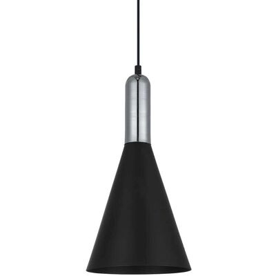 Italux Khaleo - Suspension Moderne Noire - E27 - Lampe Suspendue - Publicité Italux Khaleo - Suspension Moderne Noire - E27 - Lampe Suspendue - Publicité