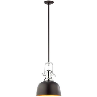 Lámpara de techo industrial Italux Laredo - Retro, E27 - Negra Lámpara de techo industrial Italux Laredo - Retro, E27 - Negra