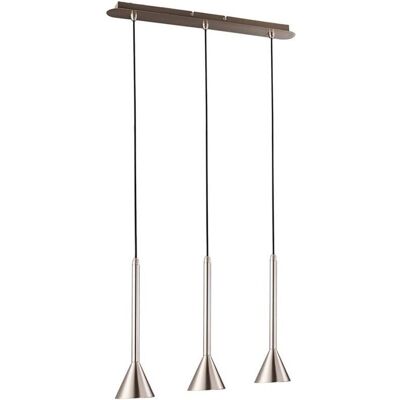 Italux Anela SN - Lámpara Colgante Satin Níquel 3 Luz Italux Anela SN - Lámpara Colgante Satin Níquel 3 Luz
