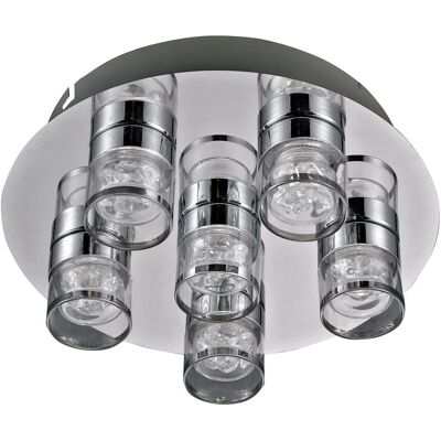 Lámpara de techo LED Italux Marc Modern 4 pantallas - Lámpara de techo Lámpara de techo LED Italux Marc Modern 4 pantallas - Lámpara de techo