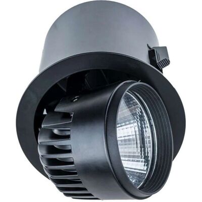 Lampe LED encastrée réglable Italux RA-721R/BK-WW/12 - Lampe encastrée LED réglable - Publicité Lampe LED encastrée réglable Italux RA-721R/BK-WW/12 - Lampe encastrée LED réglable - Publicité