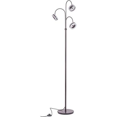 Italux Metis - Nowoczesna Lampa Podłogowa LED - Brązowa - 1100lm - Ciepła Biały Italux Metis - Nowoczesna Lampa Podłogowa LED - Brązowa - 1100lm - Ciepła Biały