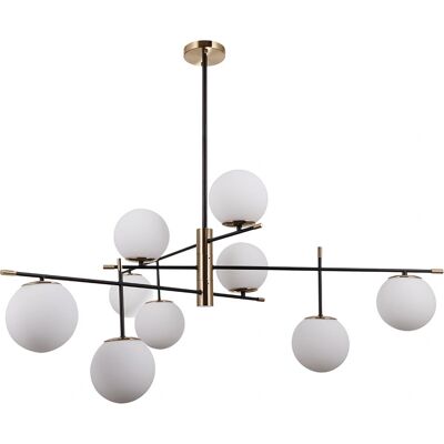 Italux Stelia Moderní 9-světelná Globe Závěsné Svítidlo - Stropní Lampa Italux Stelia Moderní 9-světelná Globe Závěsné Svítidlo - Stropní Lampa