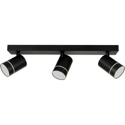 Italux Selma Luz de Techo Moderna - LED, Negro, 4000K Italux Selma Luz de Techo Moderna - LED, Negro, 4000K