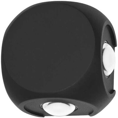 Italux Porso Black Outdoor Wall Lamp - Wall Light Italux Porso Black Outdoor Wall Lamp - Wall Light
