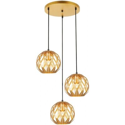 Lámpara de Techo Moderna Italux Hilo 3 Luces - Lámpara de Techo Lámpara de Techo Moderna Italux Hilo 3 Luces - Lámpara de Techo