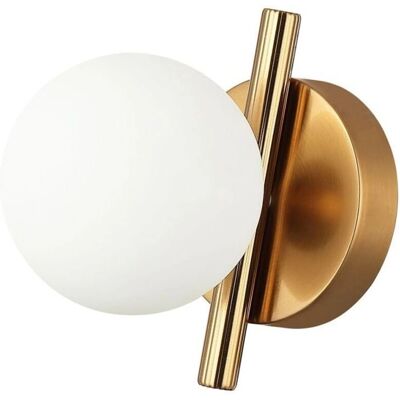 Italux Reverso Wall Lamp - G9, Brass, 16cm, Modern Design Italux Reverso Wall Lamp - G9, Brass, 16cm, Modern Design