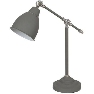 Italux - Sonny - Satynowy szary piaskowany - 1 źródło światła - Lampa biurkowa Italux - Sonny - Satynowy szary piaskowany - 1 źródło światła - Lampa biurkowa