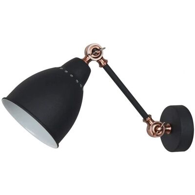 Italux Sonny - Industrial Wall Lamp Graphite - E27 Italux Sonny - Industrial Wall Lamp Graphite - E27
