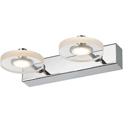 Italux Harmony Lámpara de pared moderna LED Cromo - Blanco cálido Italux Harmony Lámpara de pared moderna LED Cromo - Blanco cálido