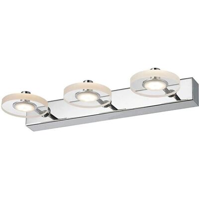 Italux Harmony - Modern LED Wall Lamp Chrome - 3000K 630lm Italux Harmony - Modern LED Wall Lamp Chrome - 3000K 630lm
