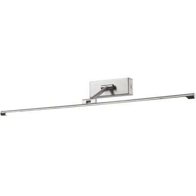 Italux Garrix - Lampada da quadro LED Nickel satinato - 840lm - Moderna Italux Garrix - Lampada da quadro LED Nickel satinato - 840lm - Moderna