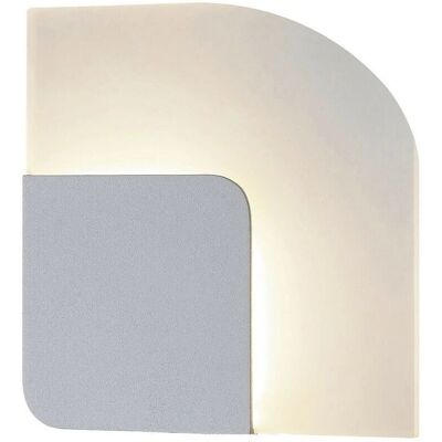 Italux Lorelei - Lampada a Parete Bianca, Bianco Caldo, 252lm Italux Lorelei - Lampada a Parete Bianca, Bianco Caldo, 252lm