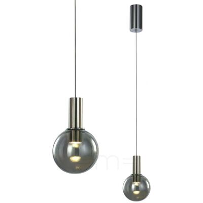 Italux Aria - Lampada a sospensione LED Cromata - 6W 3000K Italux Aria - Lampada a sospensione LED Cromata - 6W 3000K