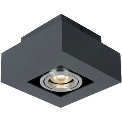 Italux Casemiro - Black Aluminum Surface Light - GU10 Italux Casemiro - Black Aluminum Surface Light - GU10