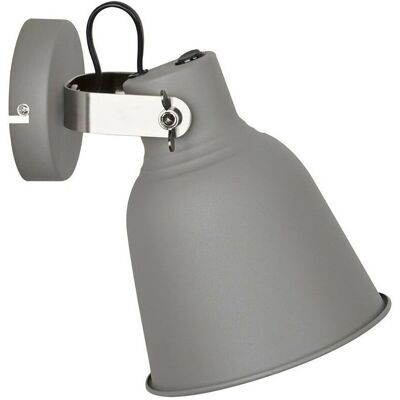 Italux Vidal Industrial Retro Wall Lamp Steel Shade - Wall Lamp Italux Vidal Industrial Retro Wall Lamp Steel Shade - Wall Lamp