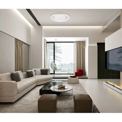 Lumière Plafond LED Blanche Alessia - Éclairage Moderne - Publicité Lumière Plafond LED Blanche Alessia - Éclairage Moderne - Publicité