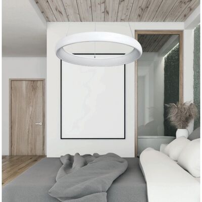 Italux Alessia - Modern LED Hanging Pendant White - Pendant Light Italux Alessia - Modern LED Hanging Pendant White - Pendant Light