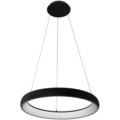 Italux Alessia - Modern LED Hanging Pendant Black, Warm White 3000K 2750lm Italux Alessia - Modern LED Hanging Pendant Black, Warm White 3000K 2750lm
