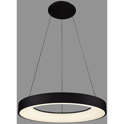 Italux Giulia - Modern LED Pendant Black - 2200lm - 3000K - IP20 - 48cm Italux Giulia - Modern LED Pendant Black - 2200lm - 3000K - IP20 - 48cm