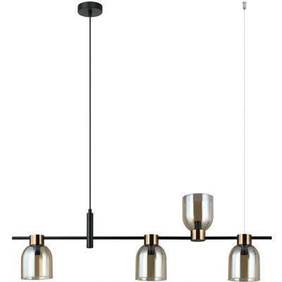 Italux Servio Modern Ceiling Light - E14, Black, Steel Italux Servio Modern Ceiling Light - E14, Black, Steel