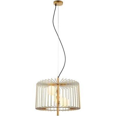 Italux Daren - Modern Hanging Pendant Gold 3 Light - Pendant Light Italux Daren - Modern Hanging Pendant Gold 3 Light - Pendant Light