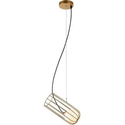 Iluminación Italux Colgante Moderno Dorado - G9 - 1 Luz Iluminación Italux Colgante Moderno Dorado - G9 - 1 Luz