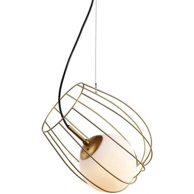 Italux Lemon balm - Pendente Moderno Dorato 1 Luce - Lampada a sospensione Italux Lemon balm - Pendente Moderno Dorato 1 Luce - Lampada a sospensione