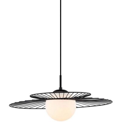 Italux Sarah Modern Hanging Pendant Black - Pendant Light Italux Sarah Modern Hanging Pendant Black - Pendant Light