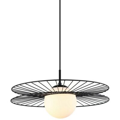 Italux Sandy - Modern Hanging Pendant Black - E27 Light Italux Sandy - Modern Hanging Pendant Black - E27 Light