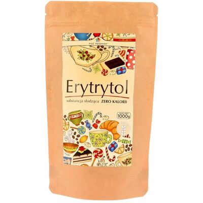 PIĘĆ PRZEMIAN Erytritol 1000g - Słodzik, Zero Kalorii, Pieczenie PIĘĆ PRZEMIAN Erytritol 1000g - Słodzik, Zero Kalorii, Pieczenie