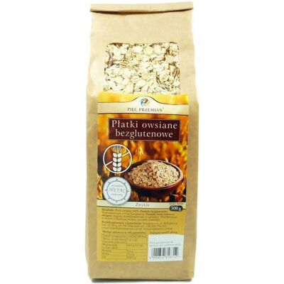 FIVE CHANGES Bezglutenowe płatki owsiane - 500g FIVE CHANGES Bezglutenowe płatki owsiane - 500g